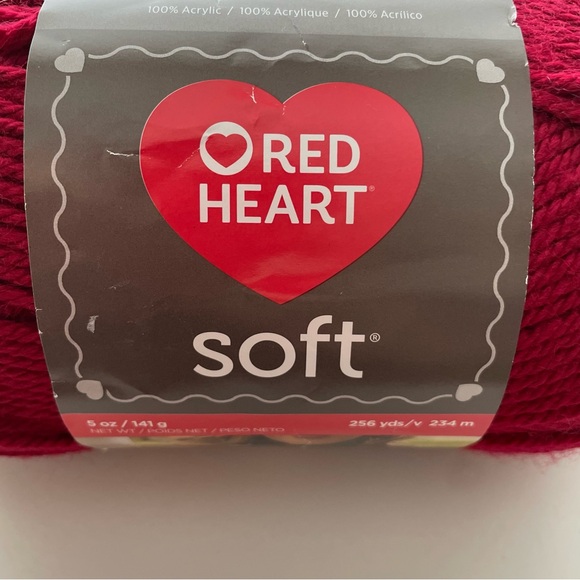 Red Heart Soft Yarn Bundle - Wine color - Scarf Crochet Project - Picture 8 of 12